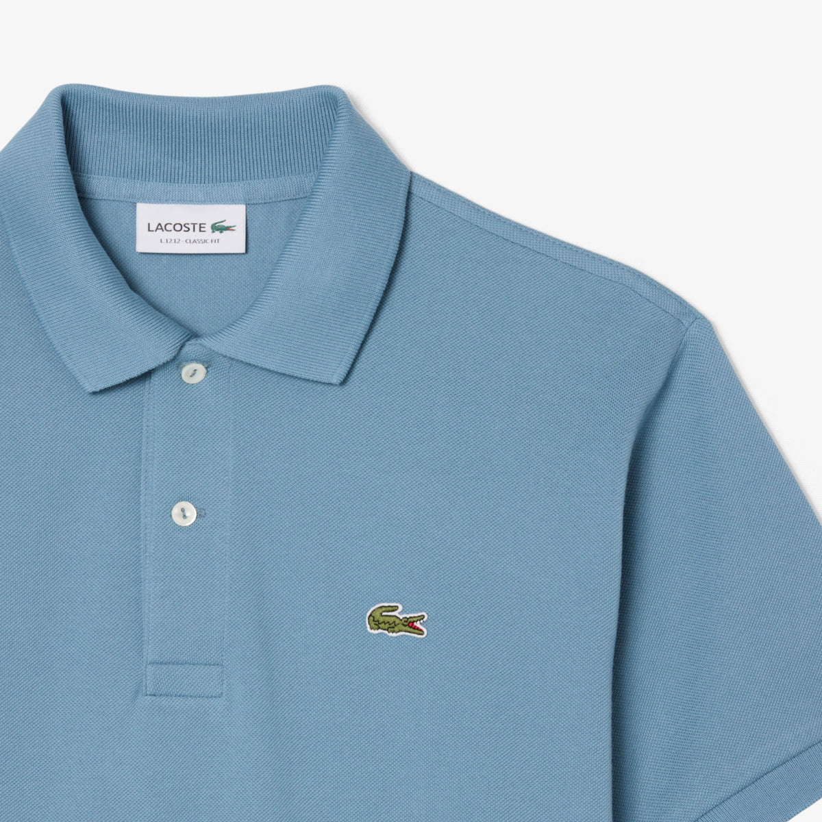 Lacoste L.12.12 Classic Fit Erkek Gri Polo