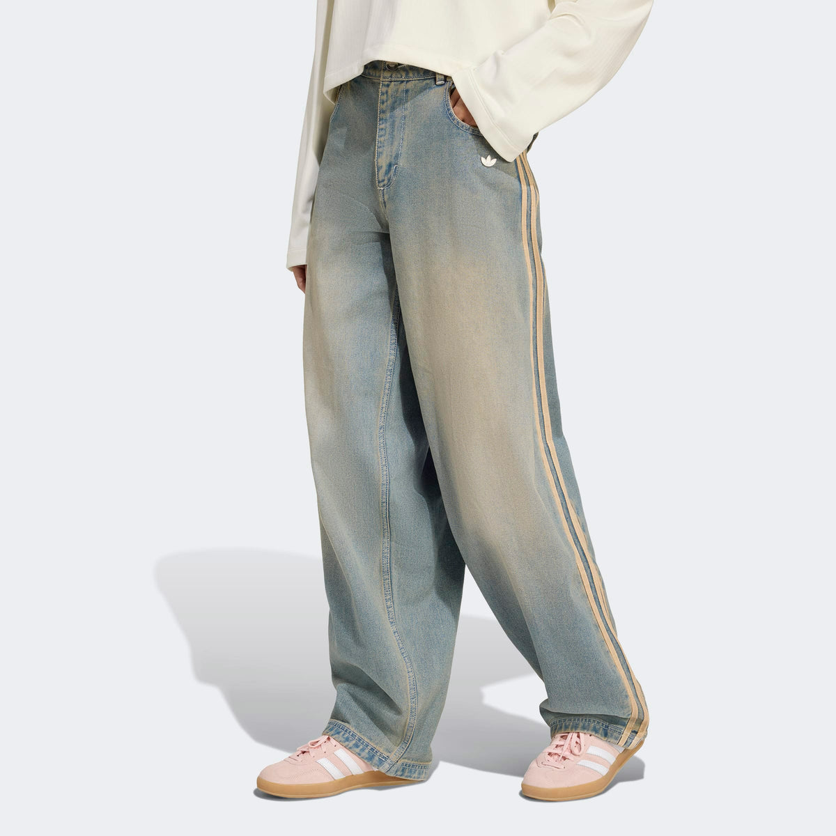 Adidas P Essential Denim Pnt Kadın Mavi Pantolon