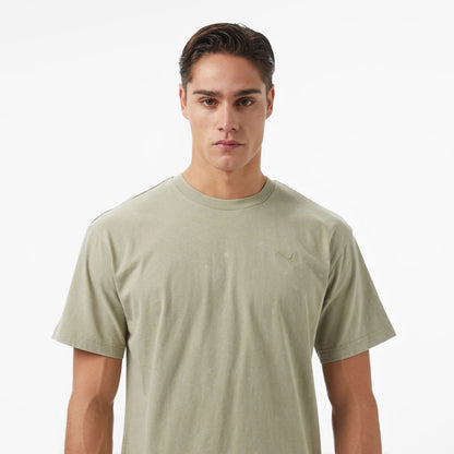 Puma Ess Elevated Wash Erkek Yeşil T-shirt