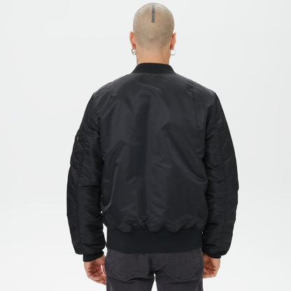 Alpha Industries Ma-1 Mod Flight Erkek Siyah Ceket