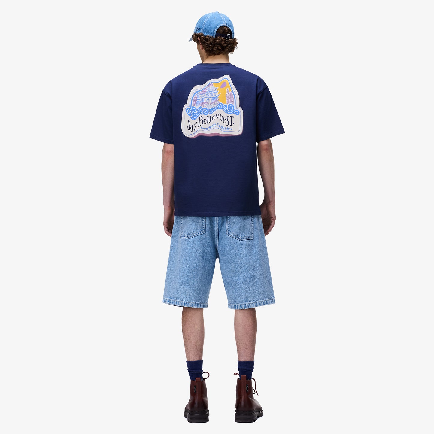 Napapijri S-fluorite Erkek Lacivert T-shirt