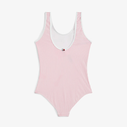 Tommy Hilfiger Script Çocuk Pembe Mayo