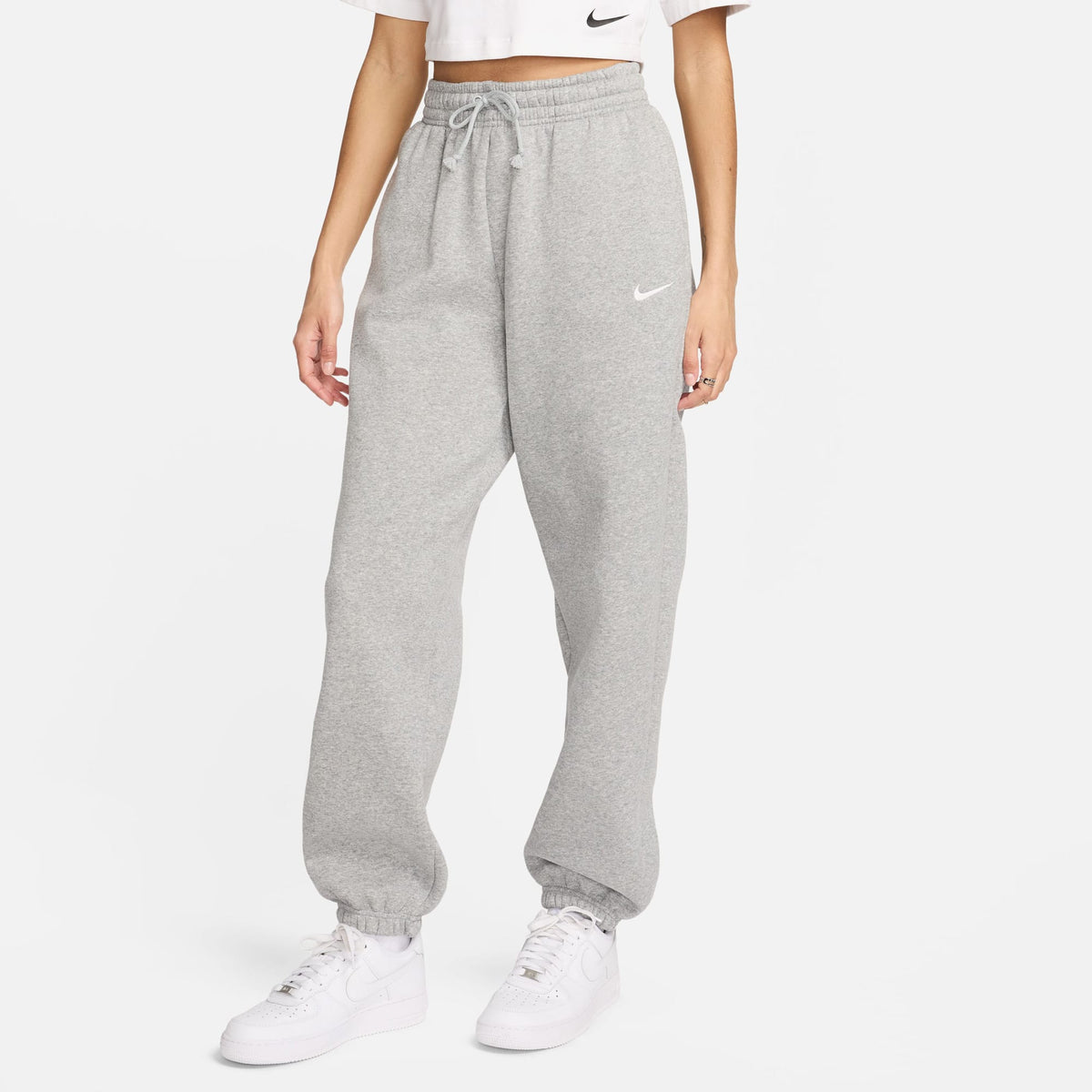 Nike Sportswear Phoenix Fleece Kadın Gri Eşofman Altı