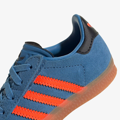 Adidas Gazelle Mavi/turuncu Bebek Spor Ayakkabı