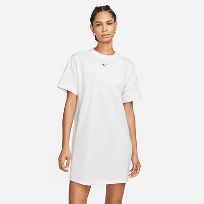 Nike Sportswear Essential Kadın Beyaz Elbise