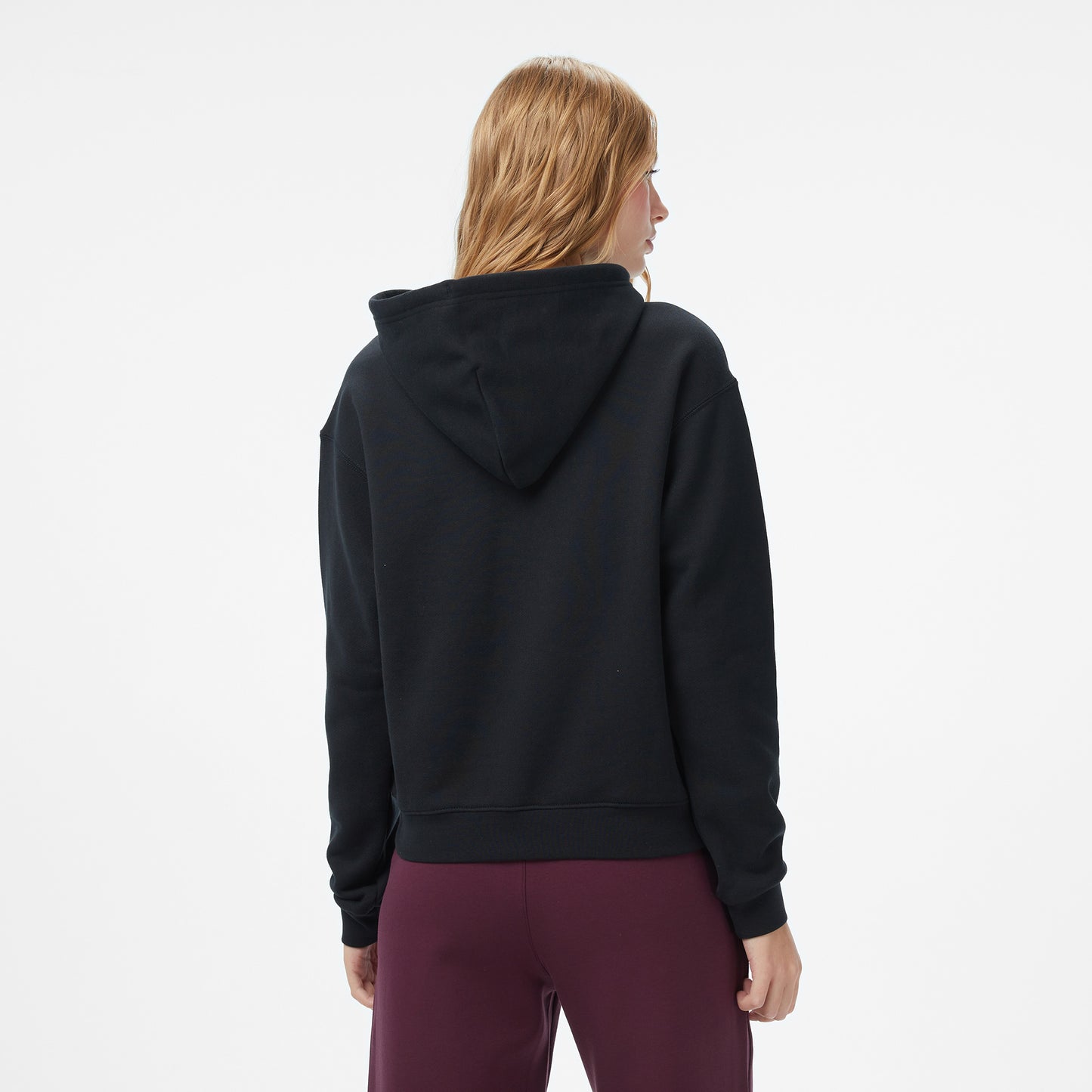 Converse Baskılı Kadın Siyah Sweatshirt