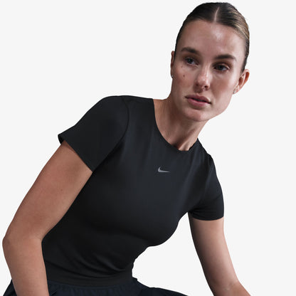 Nike 24.7 Dri-fıt Soft Knit Kadın Siyah T-shirt
