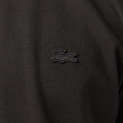 Lacoste Erkek Oversize Fit Bisiklet Yaka Siyah T-shirt