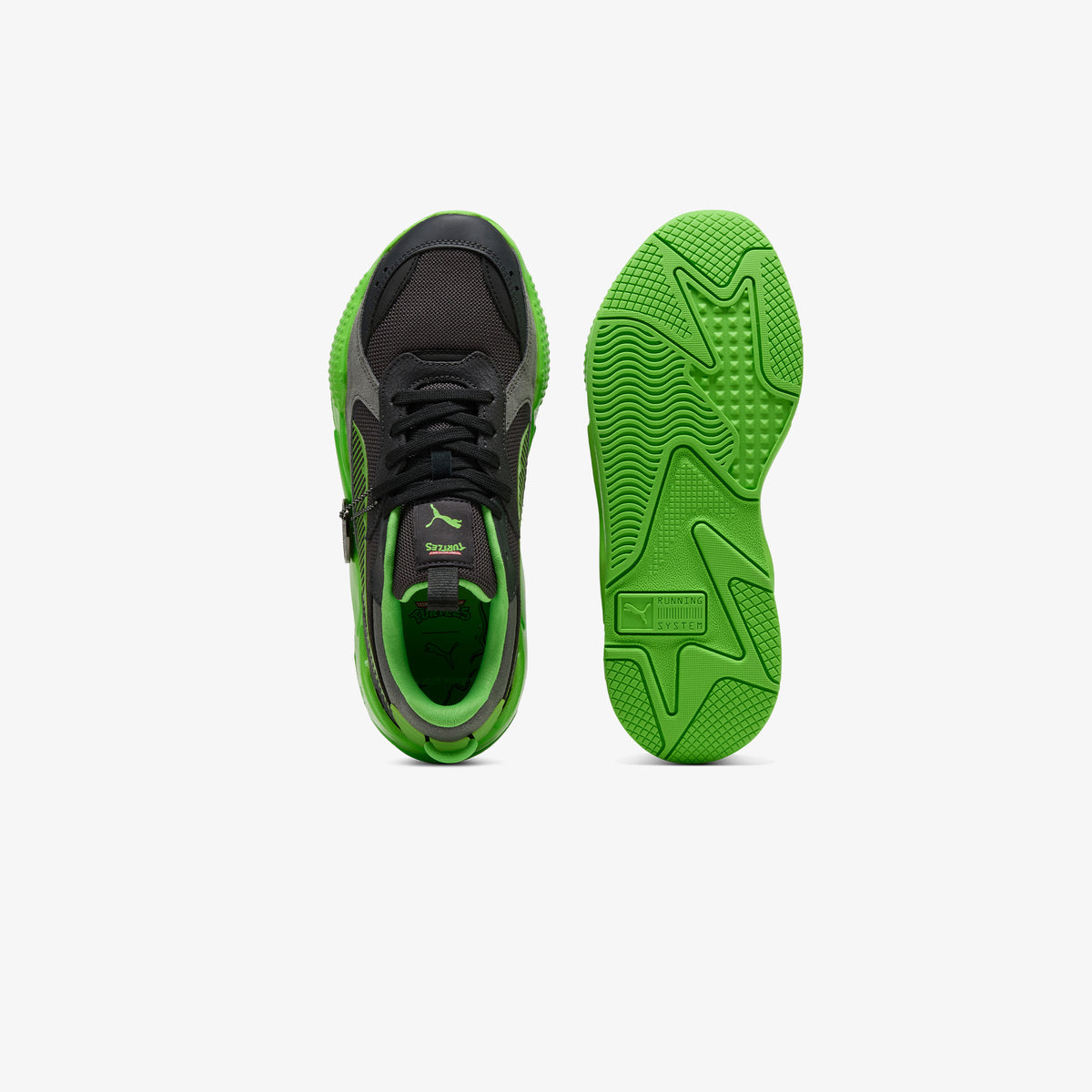 Puma Rs-x Tmnt Kadın Siyah Spor Ayakkabı