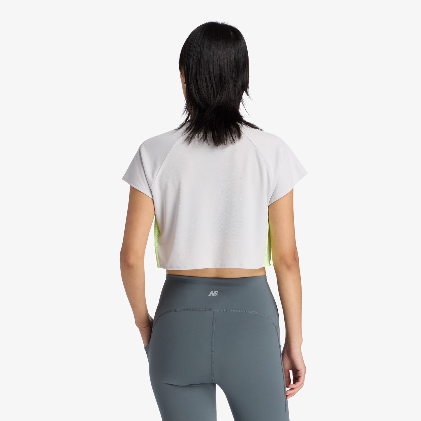 New Balance Fast Days Kadın Gri T-shirt