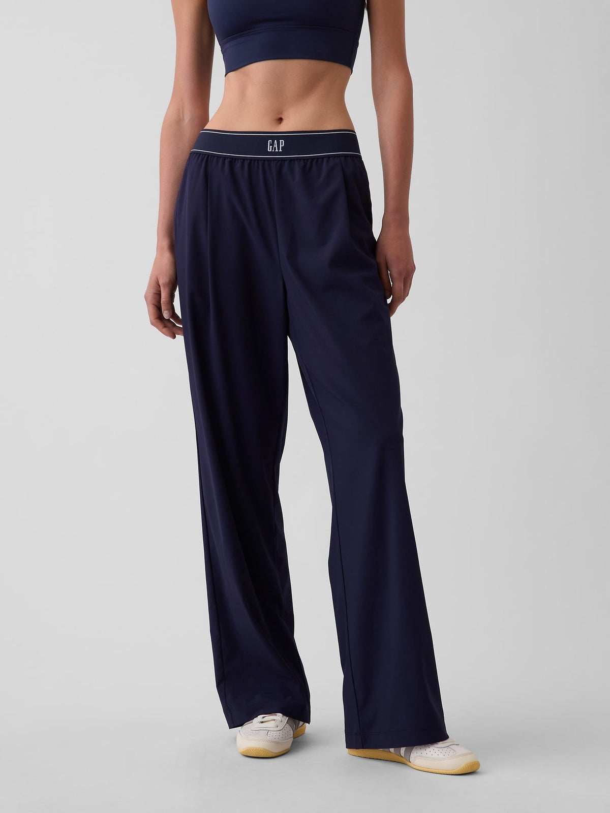 Lacivert Gapfit Pileli Easy Logo Pantolon
