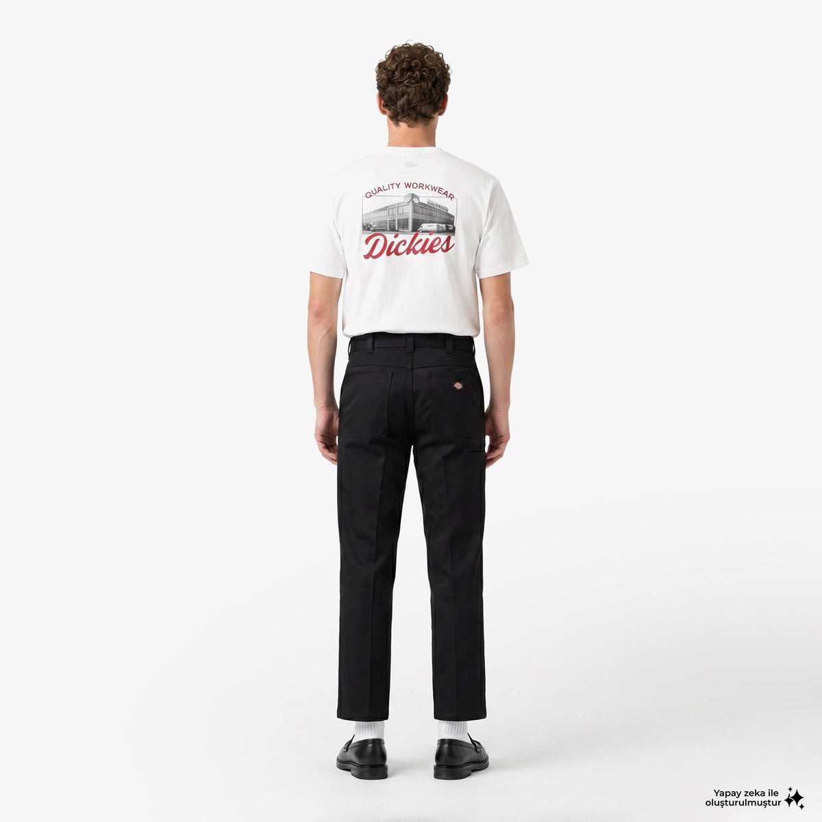 Dickies Union Loose Straight Twill Erkek Siyah Pantolon