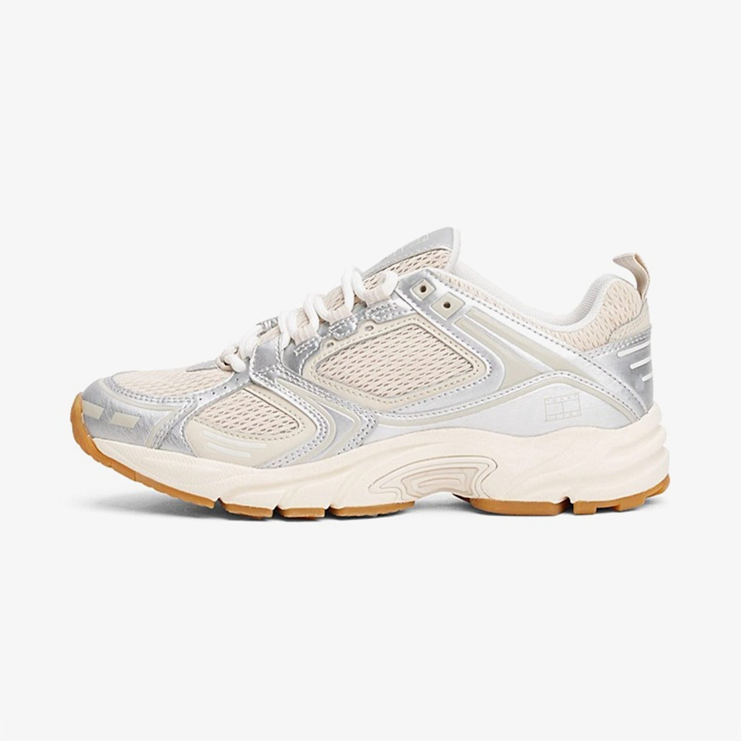 Tommy Hilfiger Archieve 97 Metallic Kadın Bej Spor Ayakkabı