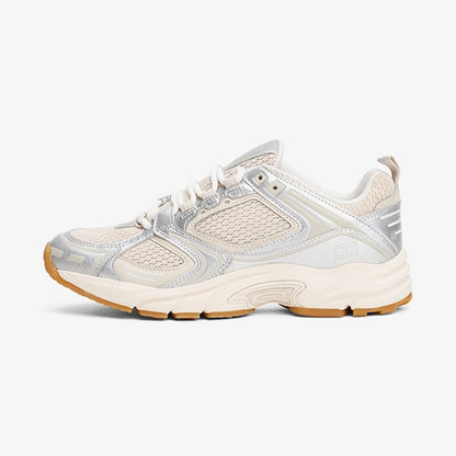 Tommy Hilfiger Archieve 97 Metallic Kadın Bej Spor Ayakkabı