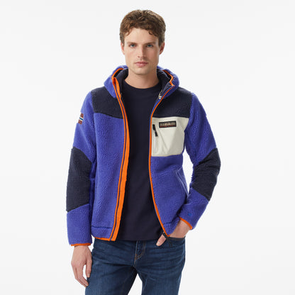 Napapijri Yupik Erkek Mavi Hoodie
