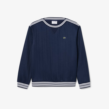 Lacoste Relaxed Fit Kadın Lacivert Sweatshirt