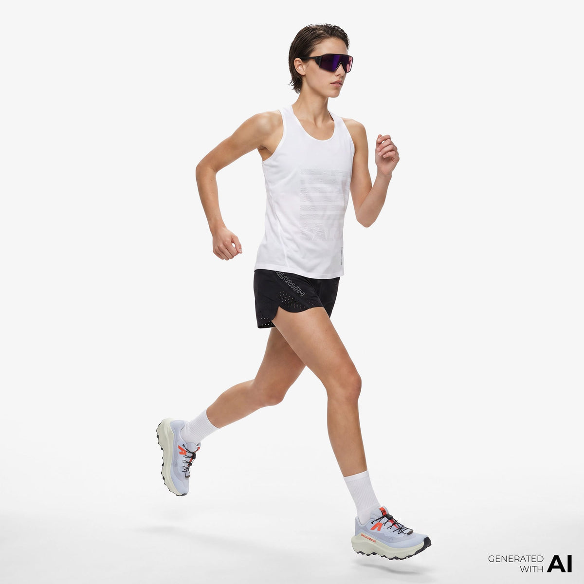 Salomon S/lab Speed 2in1 Kadın Siyah Şort