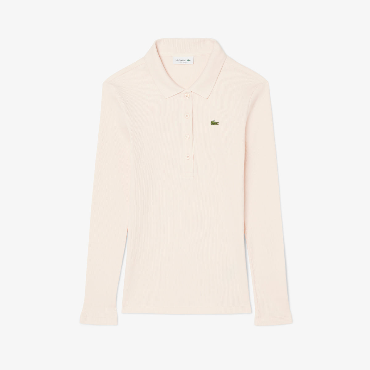 Lacoste L.12.d Slim Fit Kadın Pembe Polo