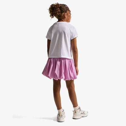 Nike Lace It Up Çocuk Beyaz/pembe Şort Takımı
