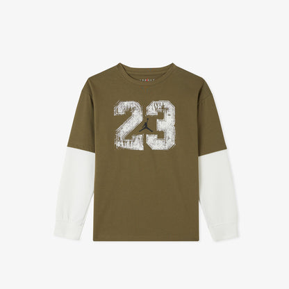 Jordan Jdb Mvp 23 2fer Çocuk Yeşil Sweatshirt