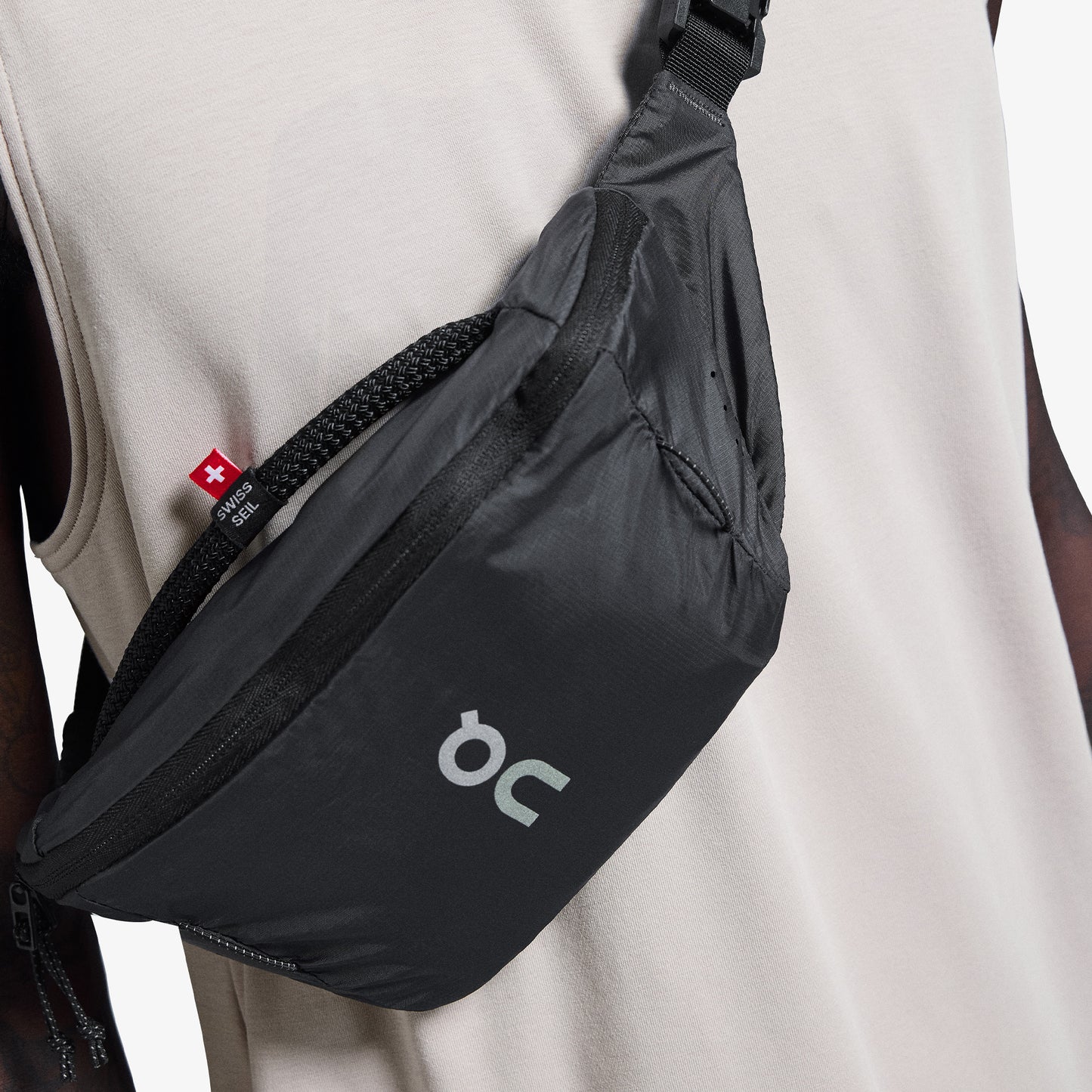 On Waist Pack 2l Lite Unisex Siyah Bel Çantası