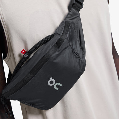 On Waist Pack 2l Lite Unisex Siyah Bel Çantası
