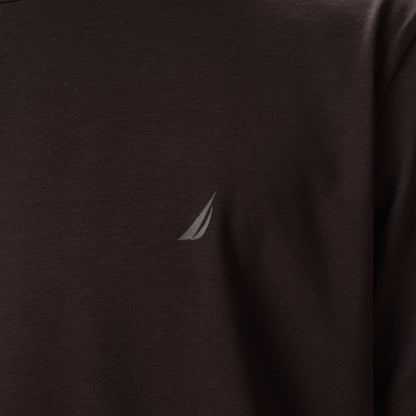 Nautica Erkek Kahverengi Classic Fit T-shirt