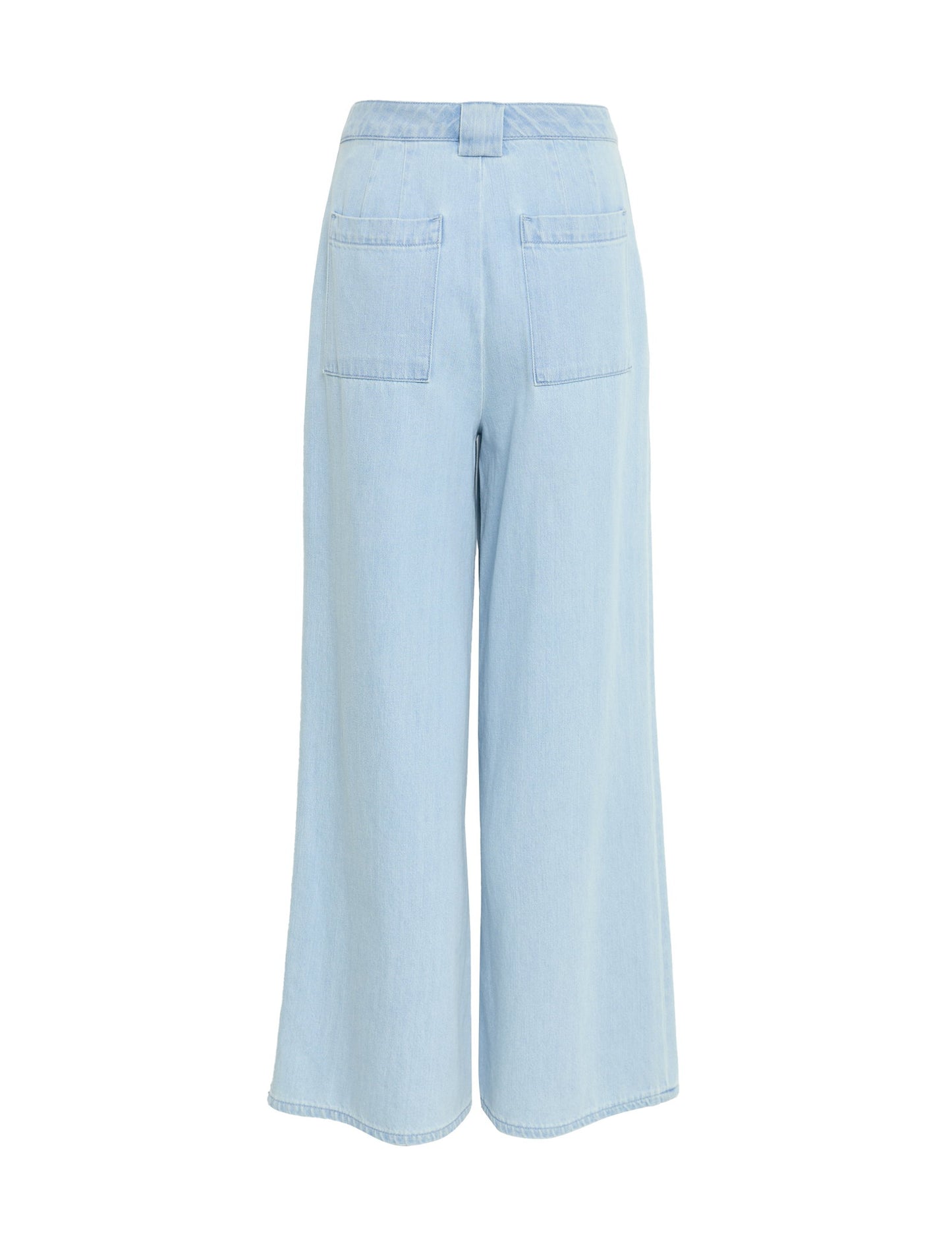 Yüksek Bel Tailored Wide Leg Jean