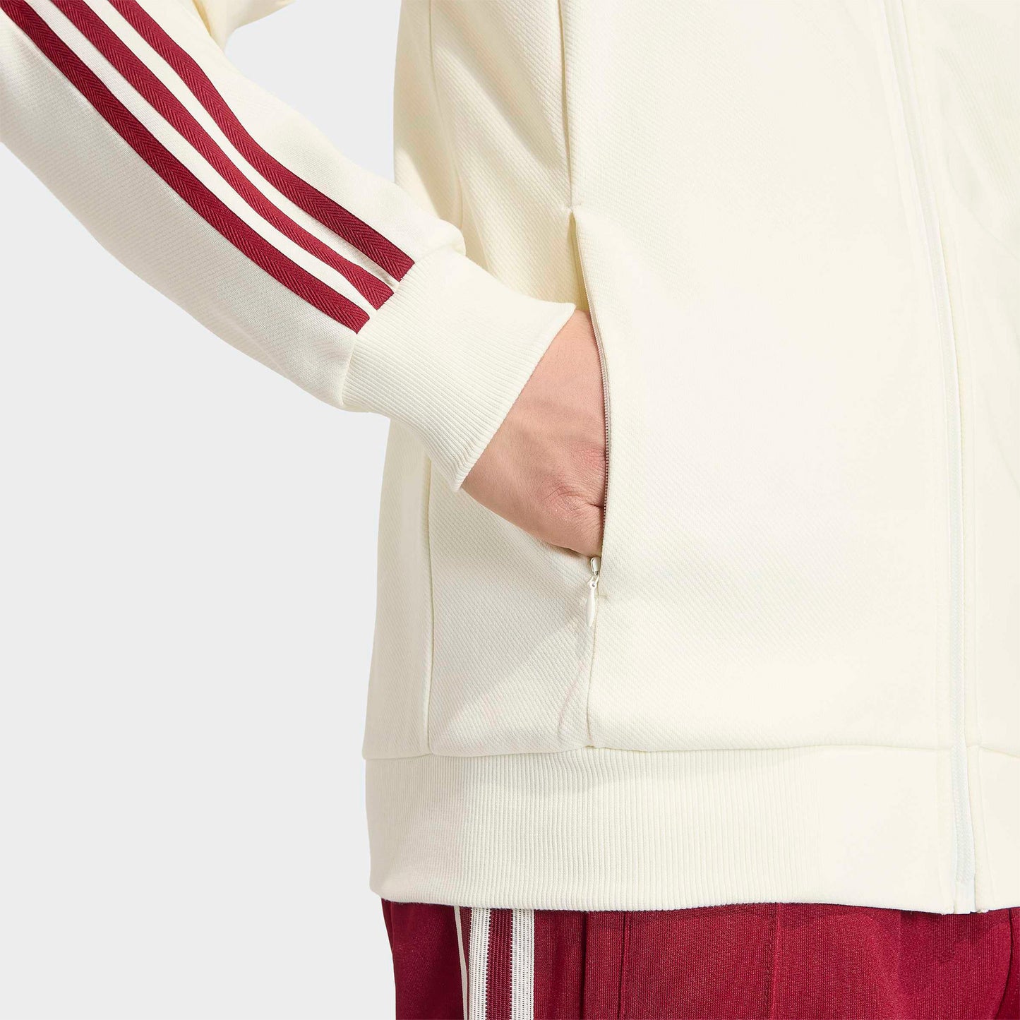 Adidas Ispanya Milli Takım Erkek Beyaz Eşofman Üstü