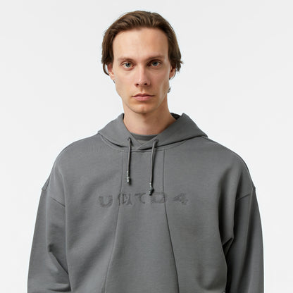 United4 Pieces Erkek Gri Hoodie
