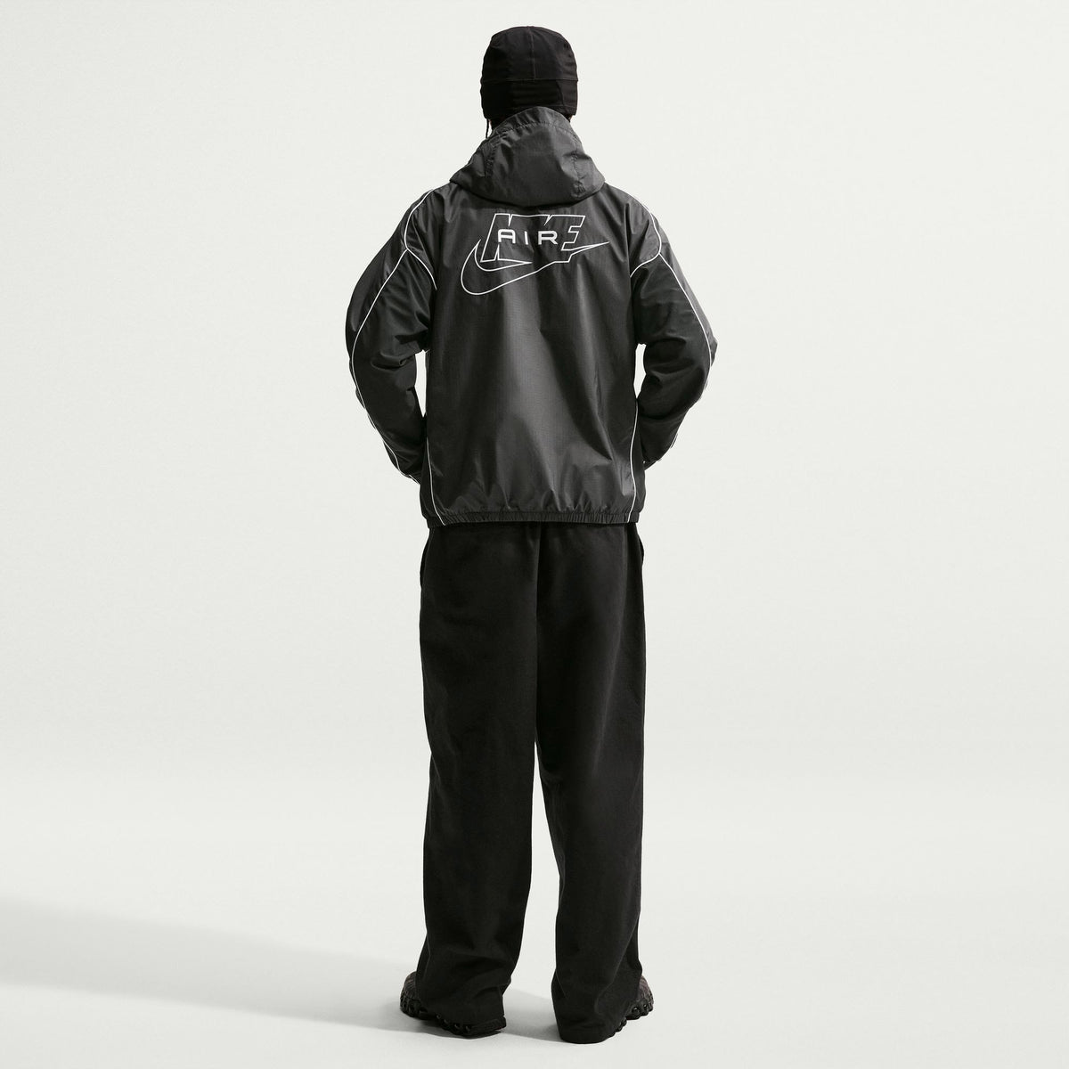 Nike Air Full Zip Hybrid Utility Erkek Siyah Ceket