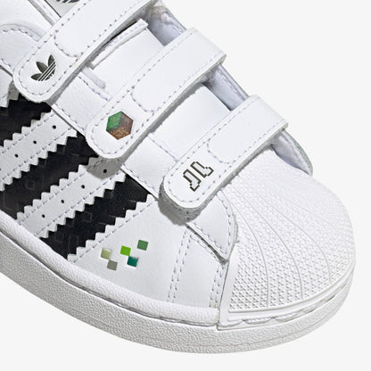 Adidas Originals Superstar Ii X Minecraft Beyaz Çocuk Spor Ayakkabı