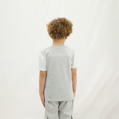Les Benjamins 403 Çocuk Gri T-shirt