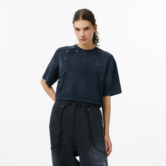 Les Benjamins Essentials 302 Kadın Mavi T-shirt