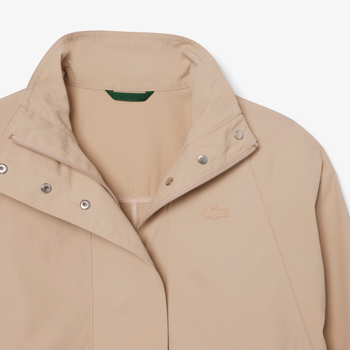 Lacoste Kadın Oversize Fit Bej Ceket