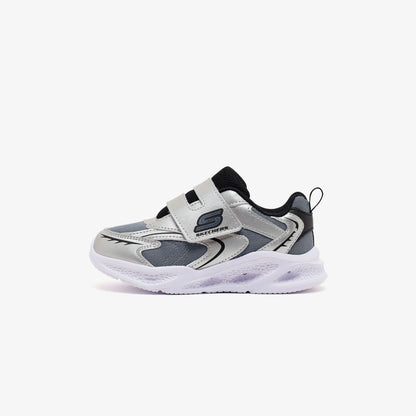 Skechers Meteor Lights Glow Spike Çocuk Gri Spor Ayakkabı
