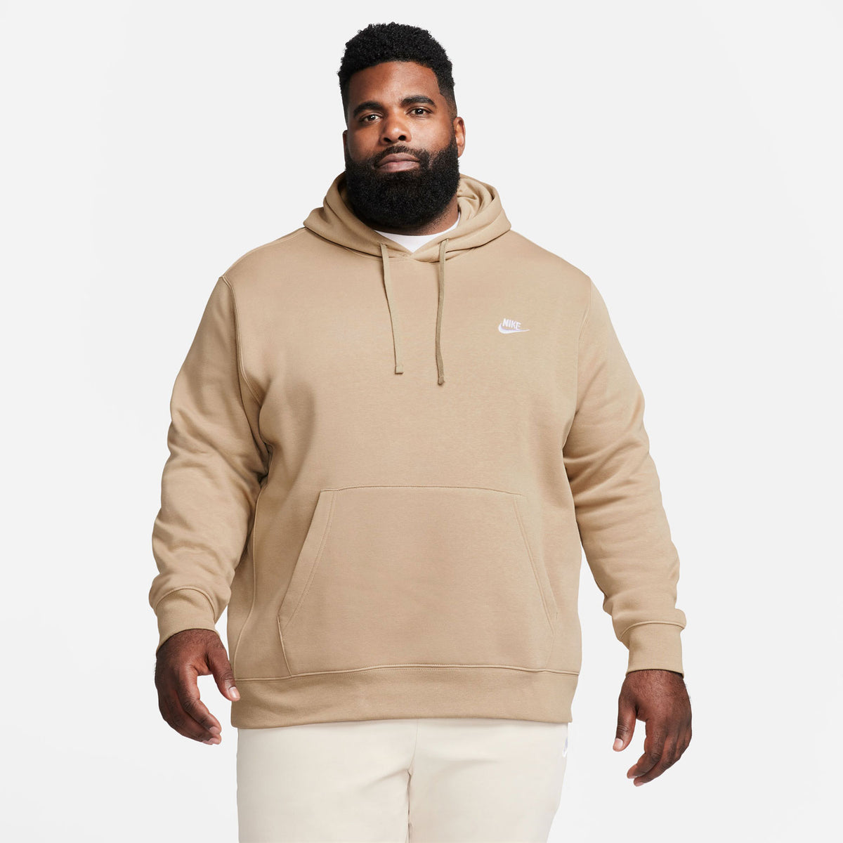 Nike Sportswear Club Fleece Unisex Bej Sweatshirt