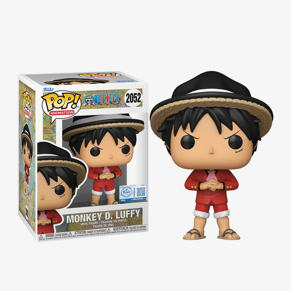 Funko Pop! Animation: One Piece - Luffy Unisex Renkli Figür