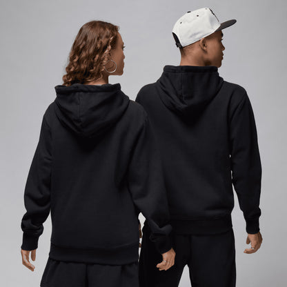 Jordan Flight Fleece Pullover Erkek Siyah Hoodie