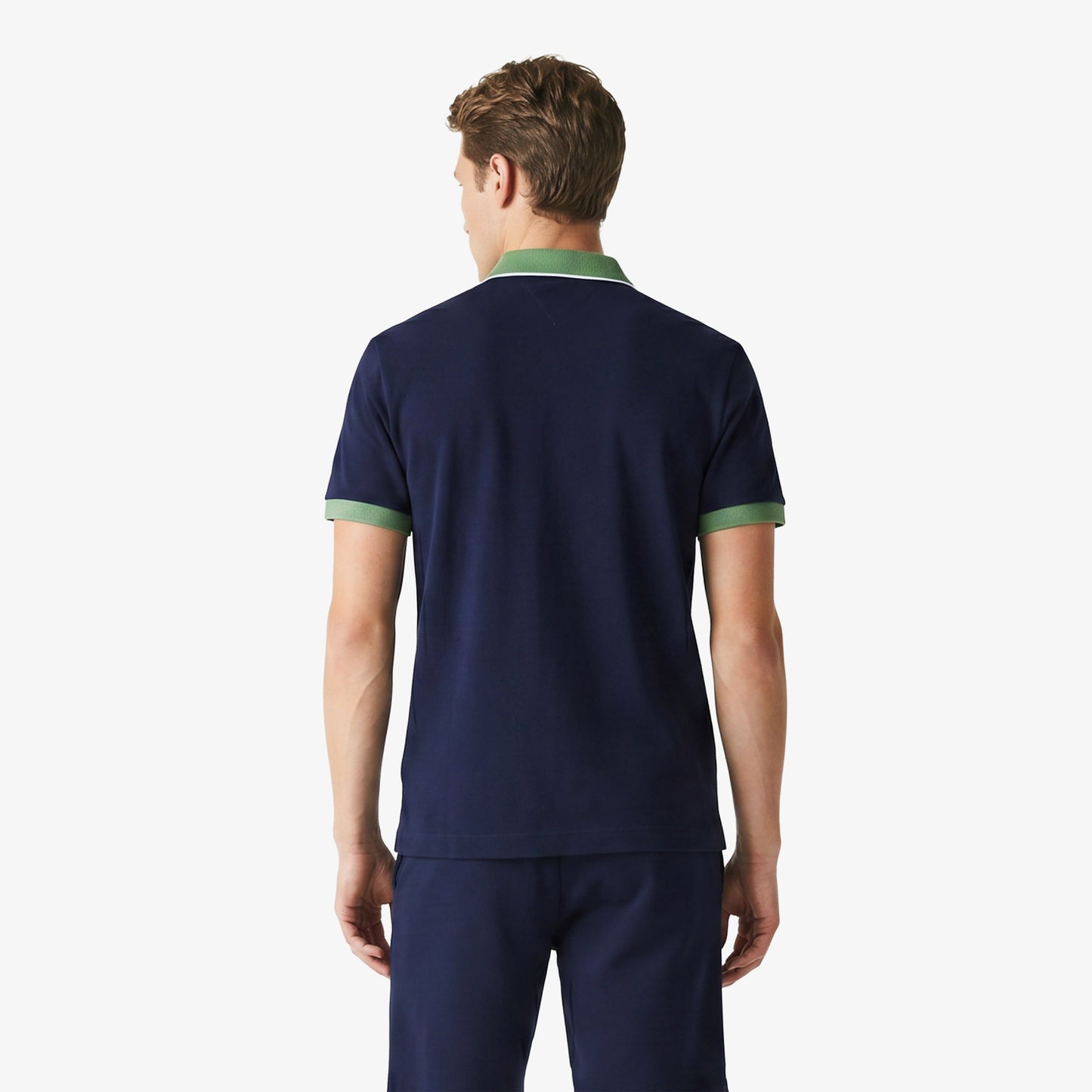 Lacoste Erkek Regular Fit Renk Bloklu Lacivert Polo