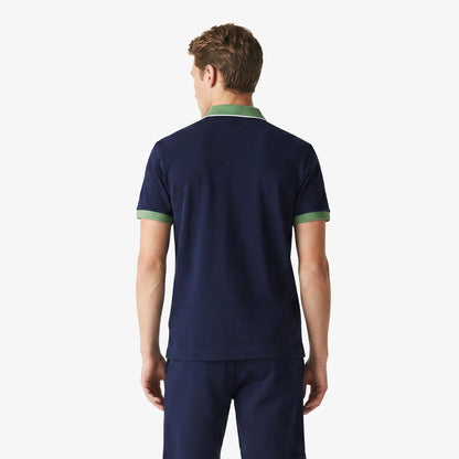 Lacoste Erkek Regular Fit Renk Bloklu Lacivert Polo