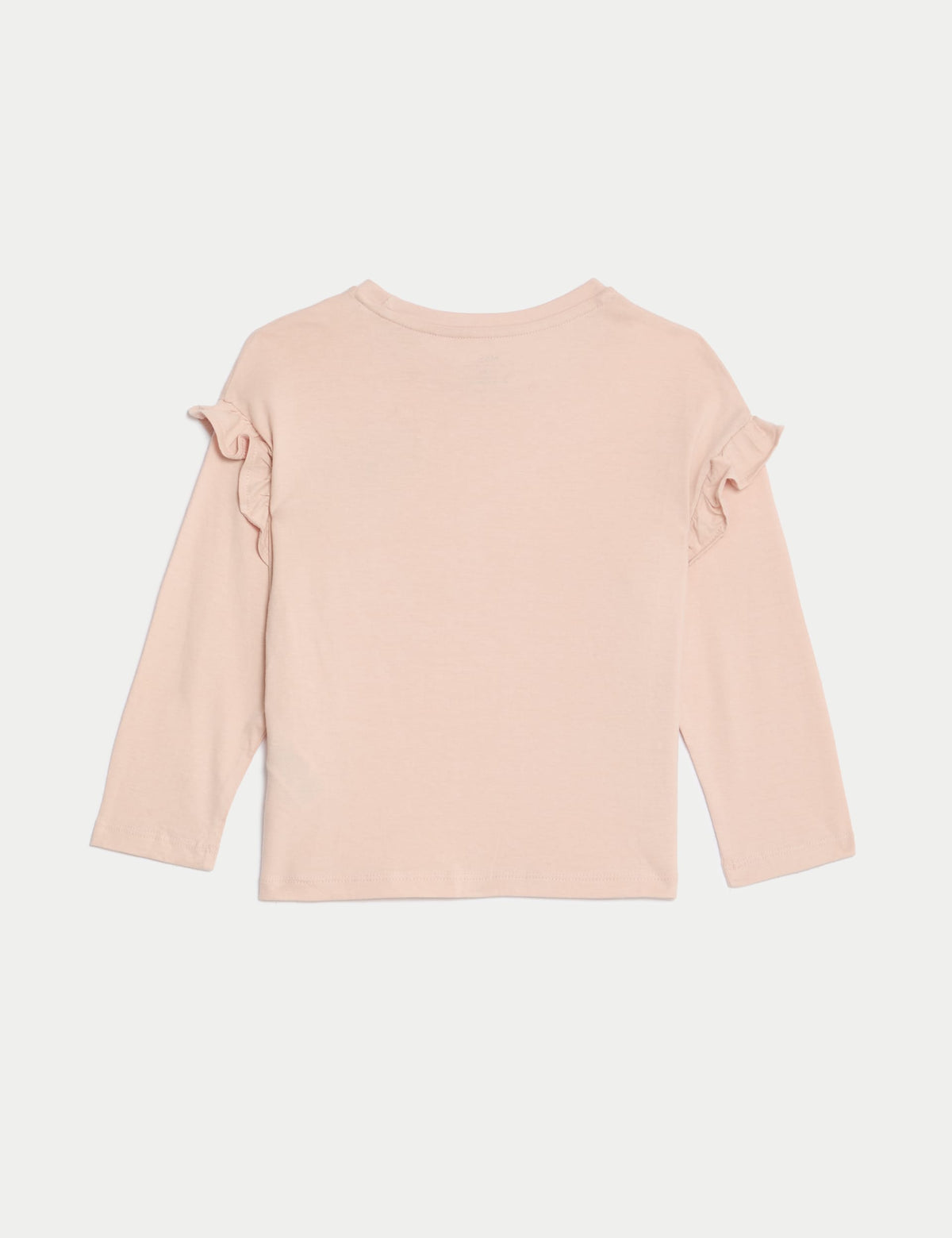 Saf Pamuklu Uzun Kollu T-shirt (2-7 Yaş)