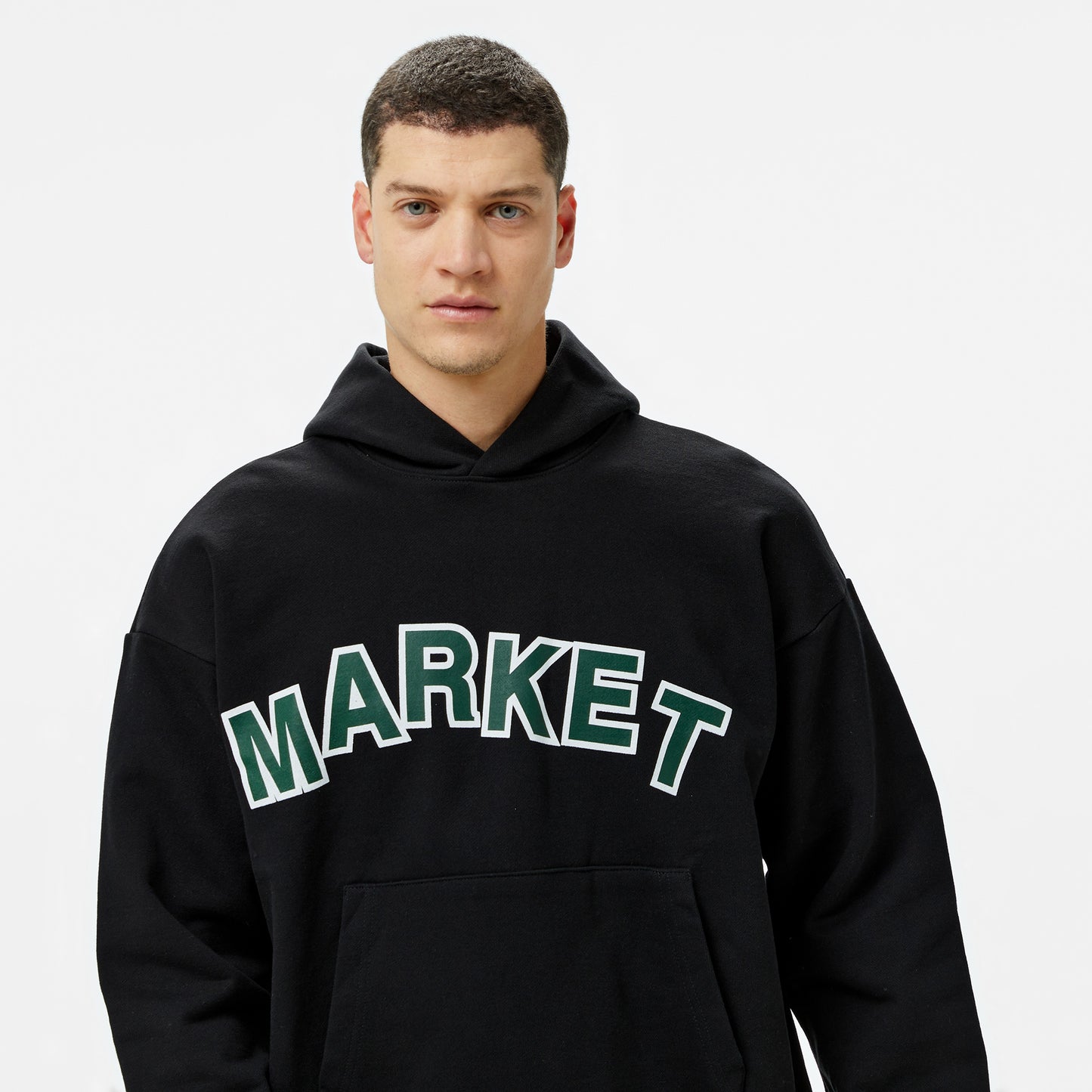 Market Expansion Pack Erkek Siyah Hoodie