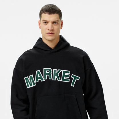 Market Expansion Pack Erkek Siyah Hoodie