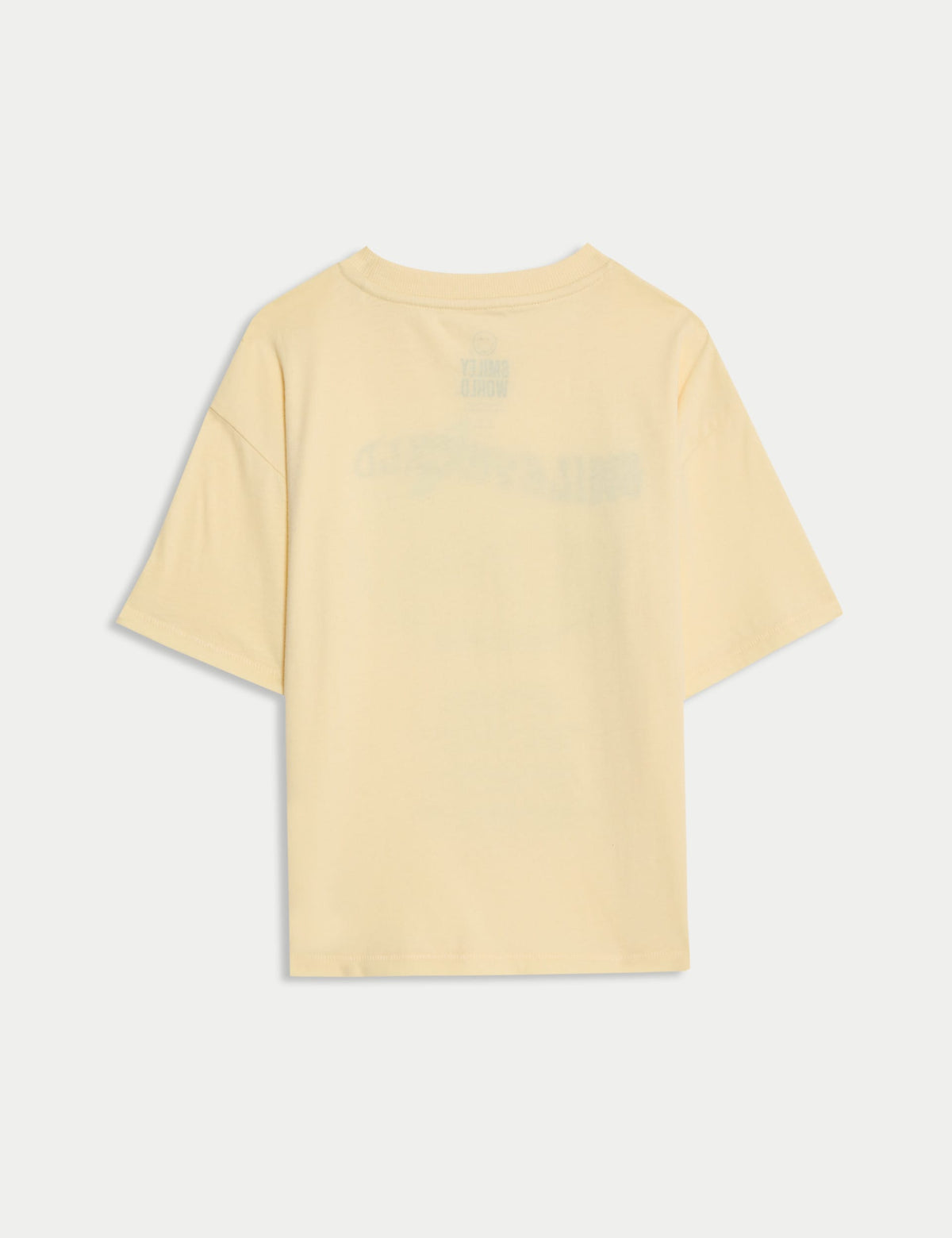Saf Pamuk Smiley T-shirt (2–8 Yaş)