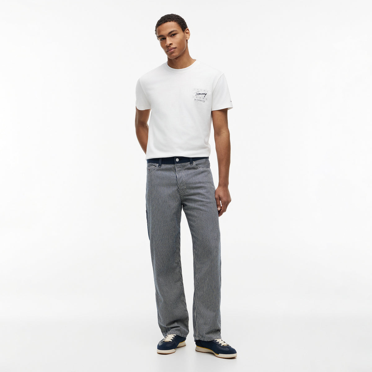 Tommy Hilfiger Jaimie Erkek Siyah Pantolon