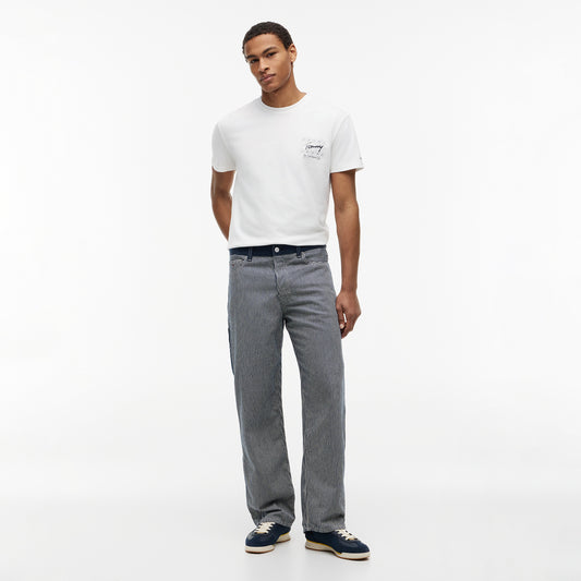 Tommy Hilfiger Jaimie Erkek Siyah Pantolon