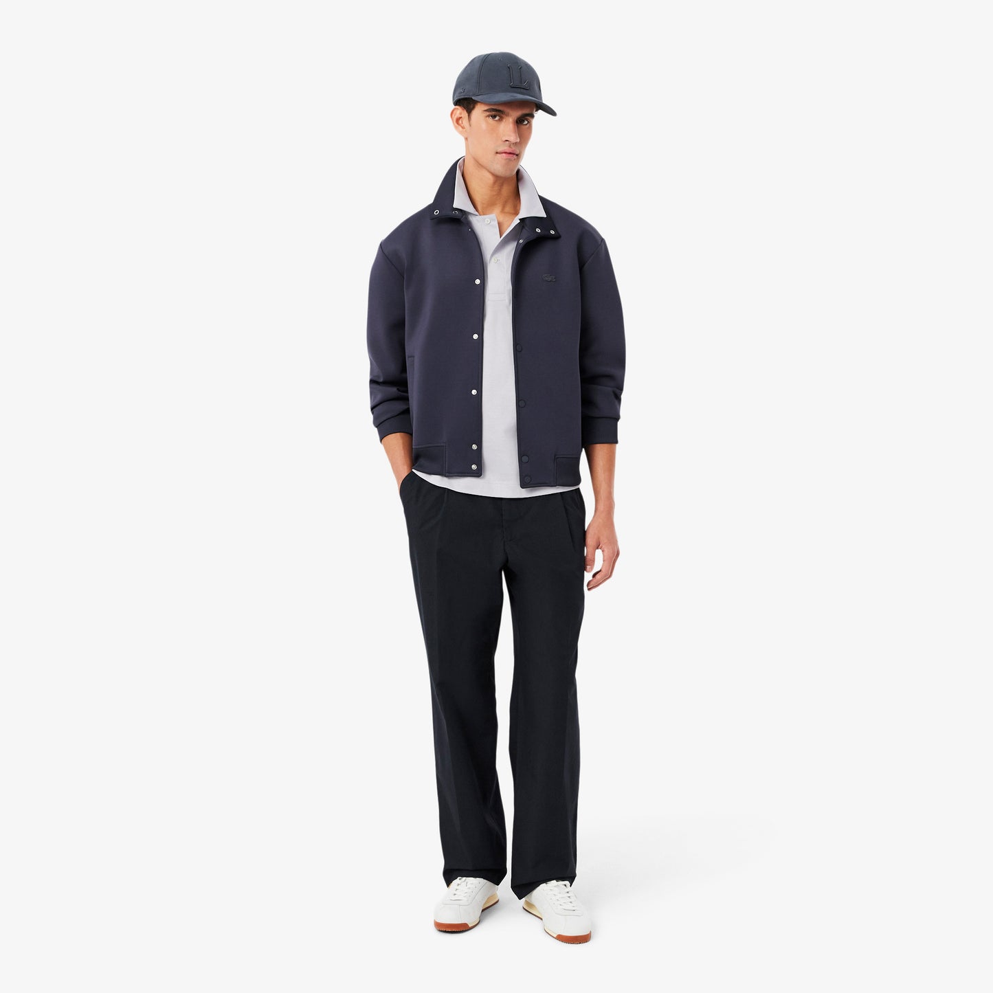 Lacoste Erkek Classic Fit Gri Polo