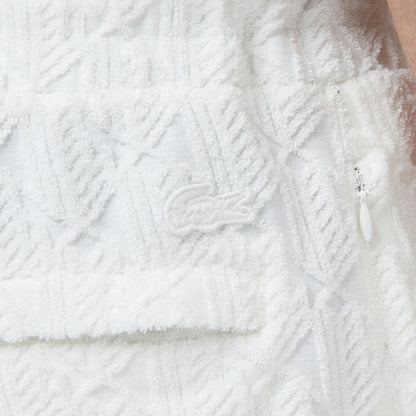 Lacoste Relaxed Fit Erkek Beyaz Şort