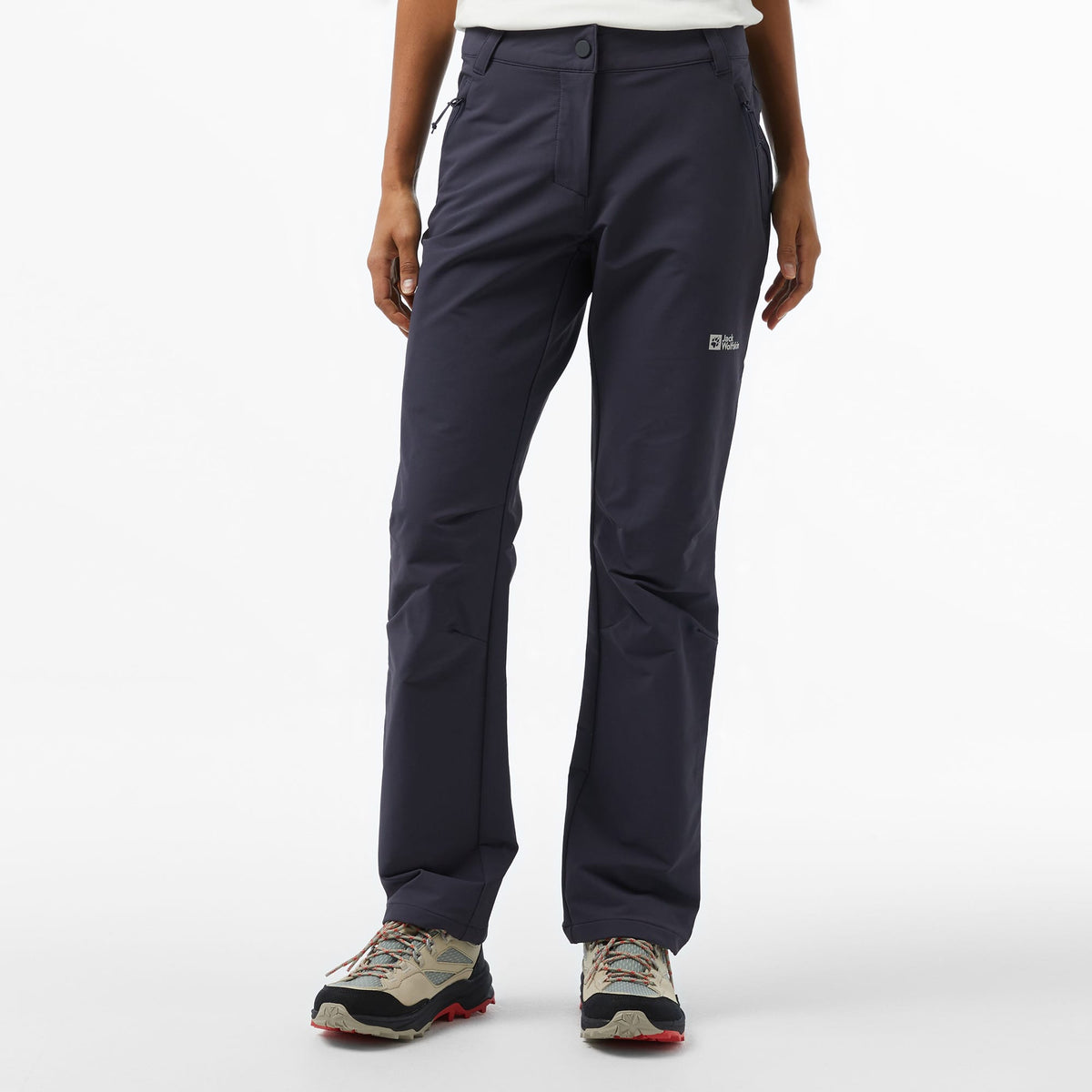 Jack Wolfskin Activate Thermic W Kadın Gri Pantolon